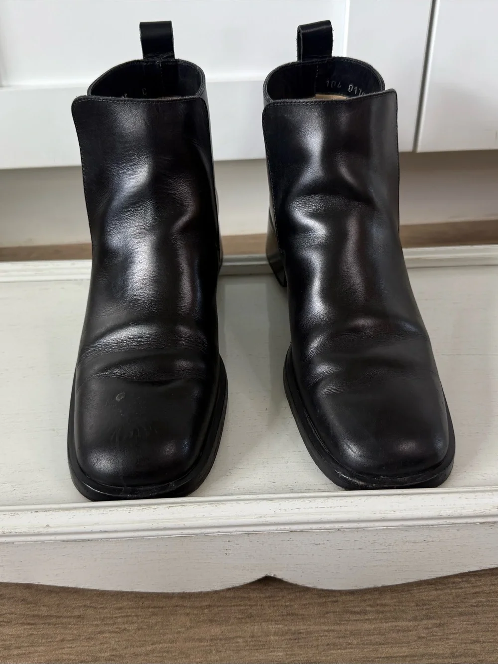 Gucci Black Leather Chukka Boots